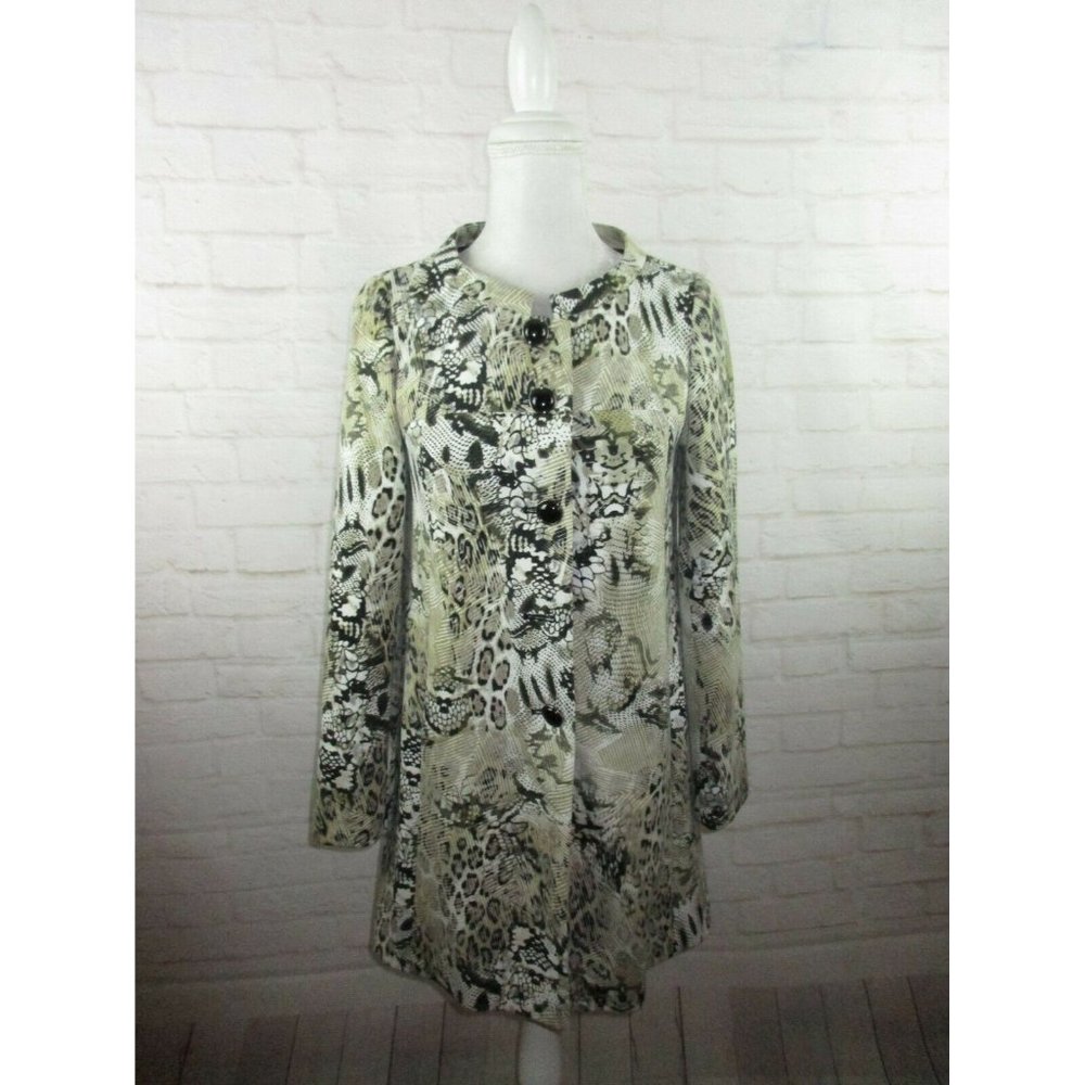 Boston Proper Muse women's size 2 Snake Print Slee